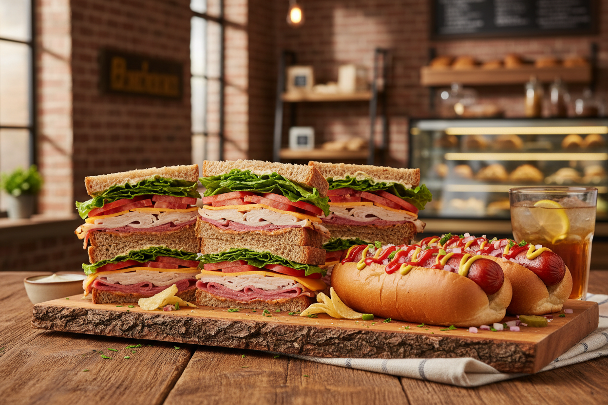 Sandwiches & hot dogs