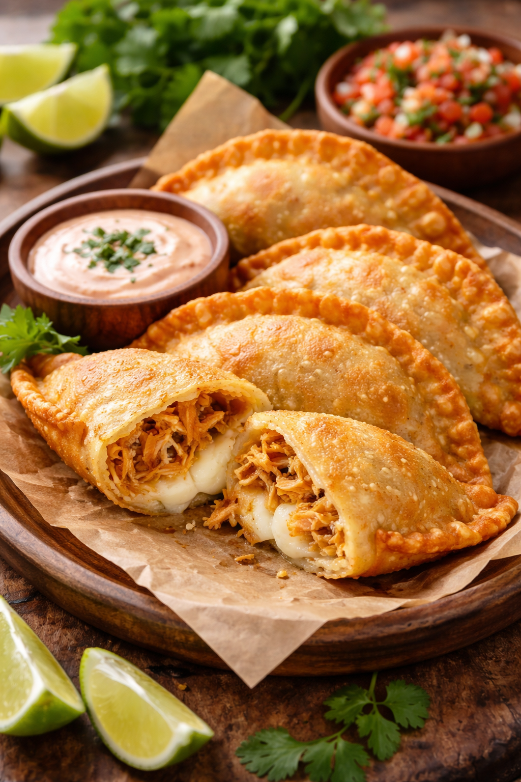 Empanada de Pollo y Queso