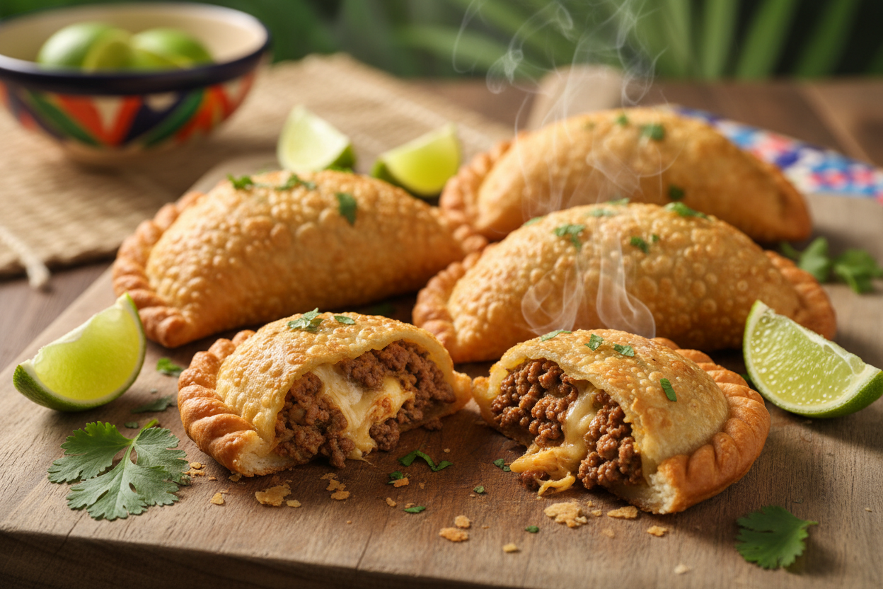 create a empanadas dominican photo